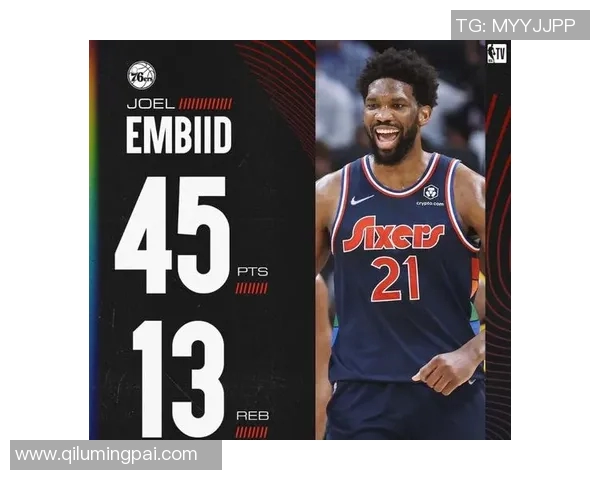 恩比德再创辉煌蝉联得分王场均348分创近40年最高纪录